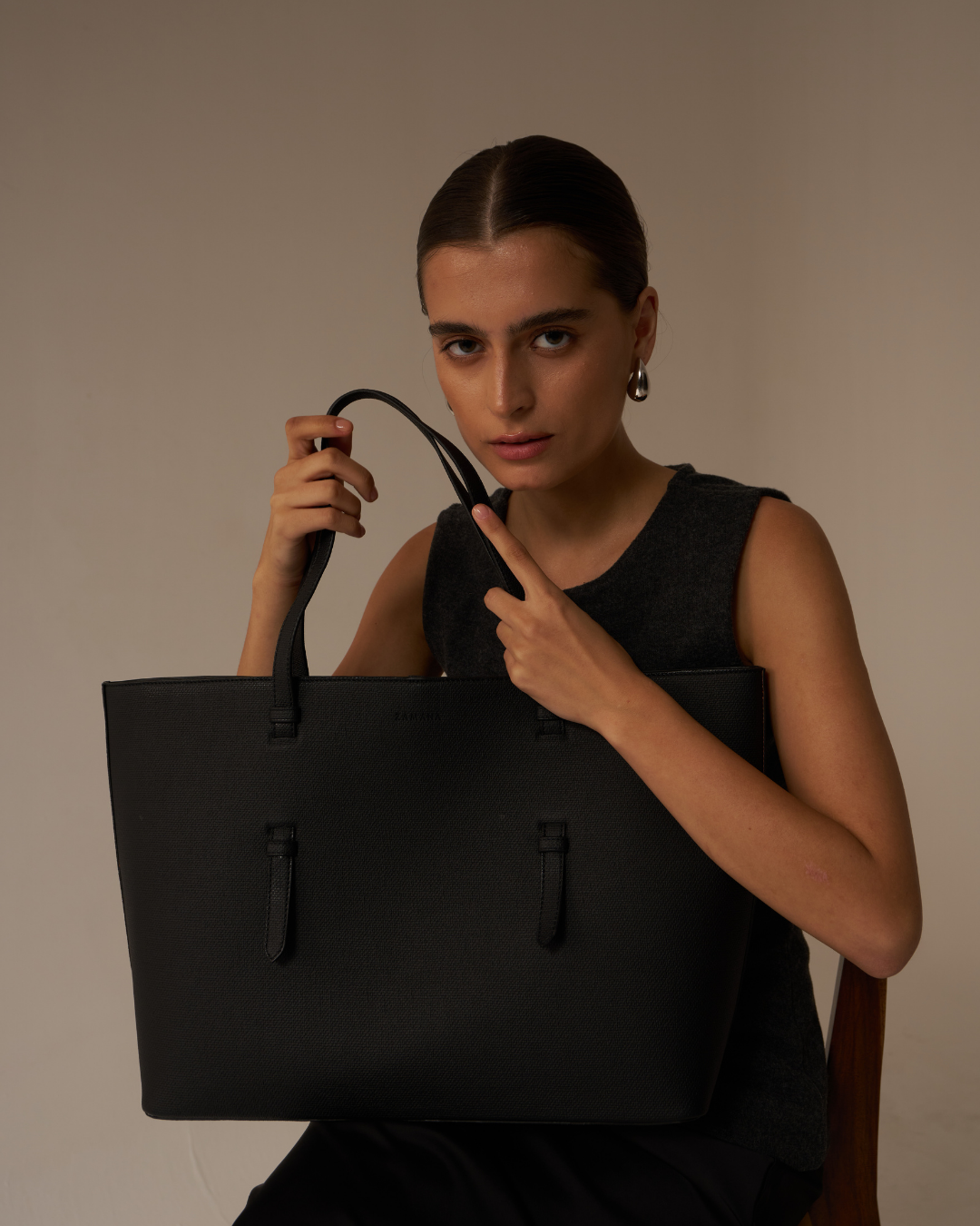 The Dump-All Tote - Black